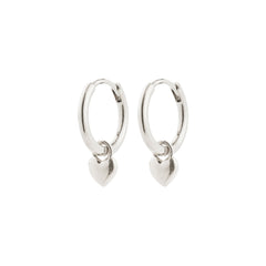 ALAIA earrings silver-plated