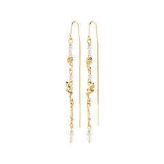 SLOAN chain earrings gold-plated