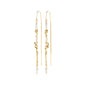 SLOAN chain earrings gold-plated