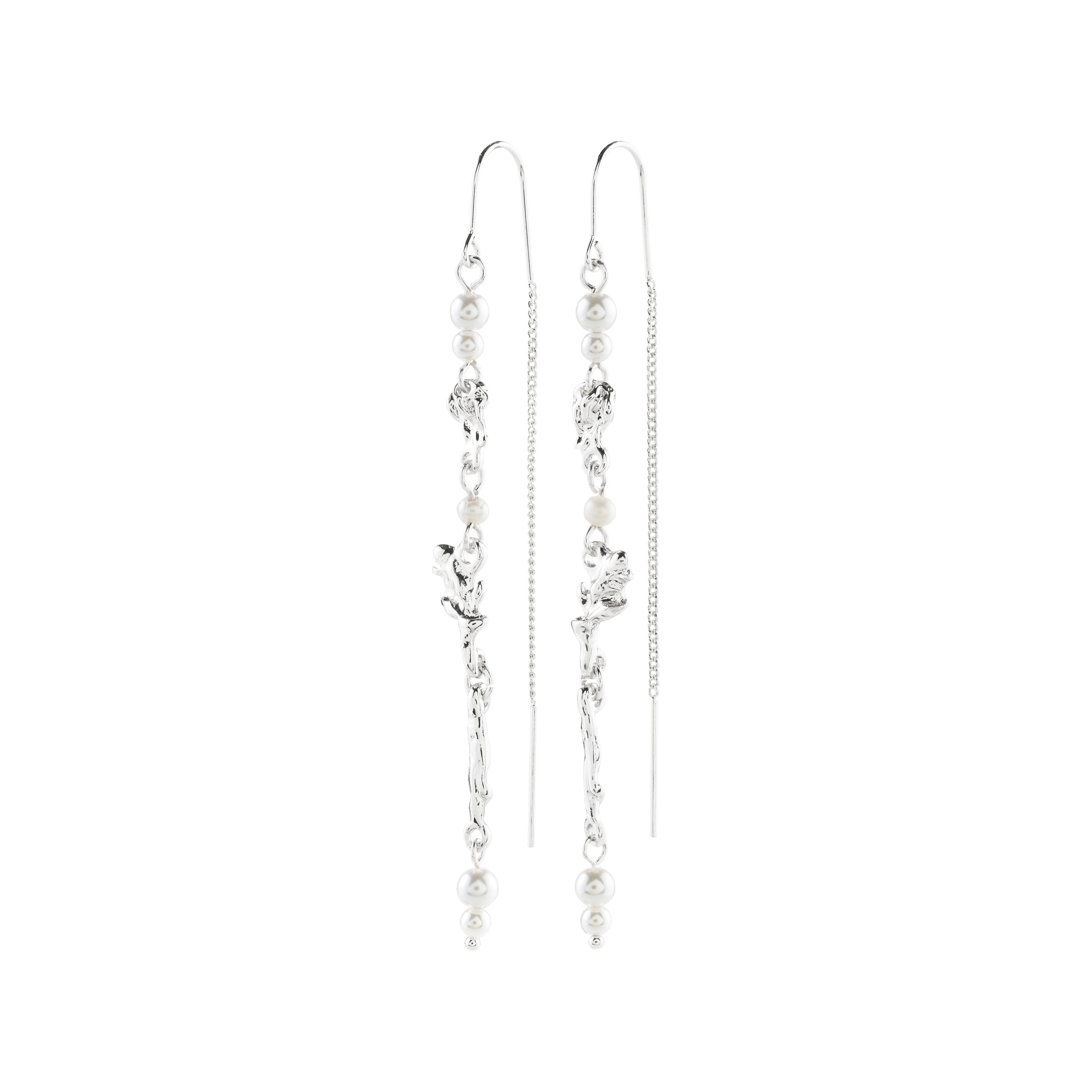 SLOAN chain earrings silver-plated