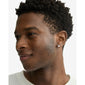 RAVI Kristall-Ohrstecker versilbert