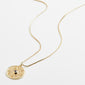 Necklace : Fia : Gold Plated : Crystal