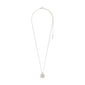 CINDY crystal pendant necklace silver-plated with sparkling Preciosa crystals on a silver chain, showcasing elegance and style from Pilgrim's sustainable jewelry collection.