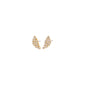 BERENIKE gold-plated earrings featuring clusters of sparkling Preciosa crystals, perfect for a timeless or unique, customized look, crafted with eco-friendly materials.