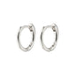 EANNA recycled small hoops silver-plated