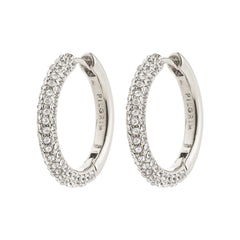 TATUM large hoops silver-plated