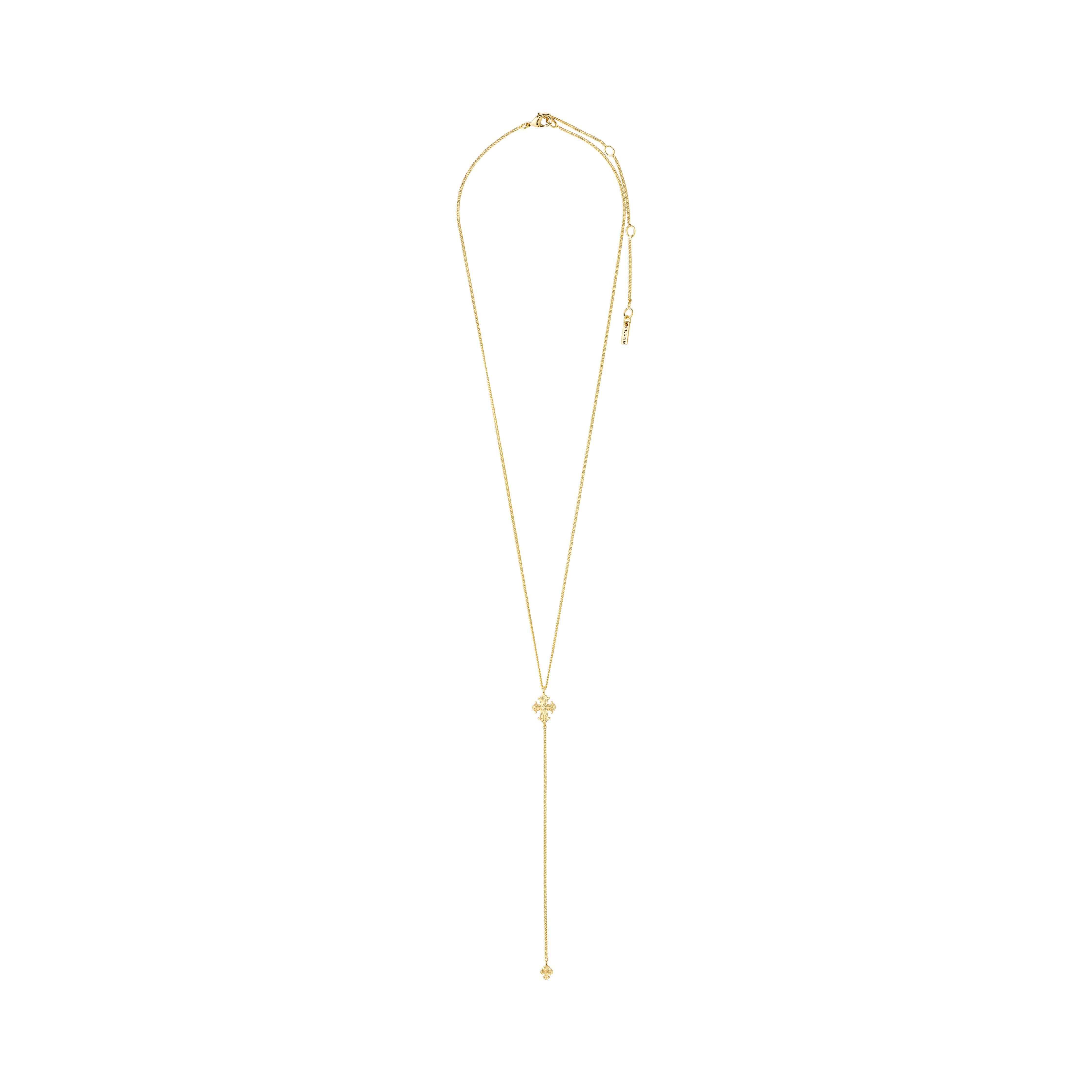 DAGMAR Y-necklace gold-plated