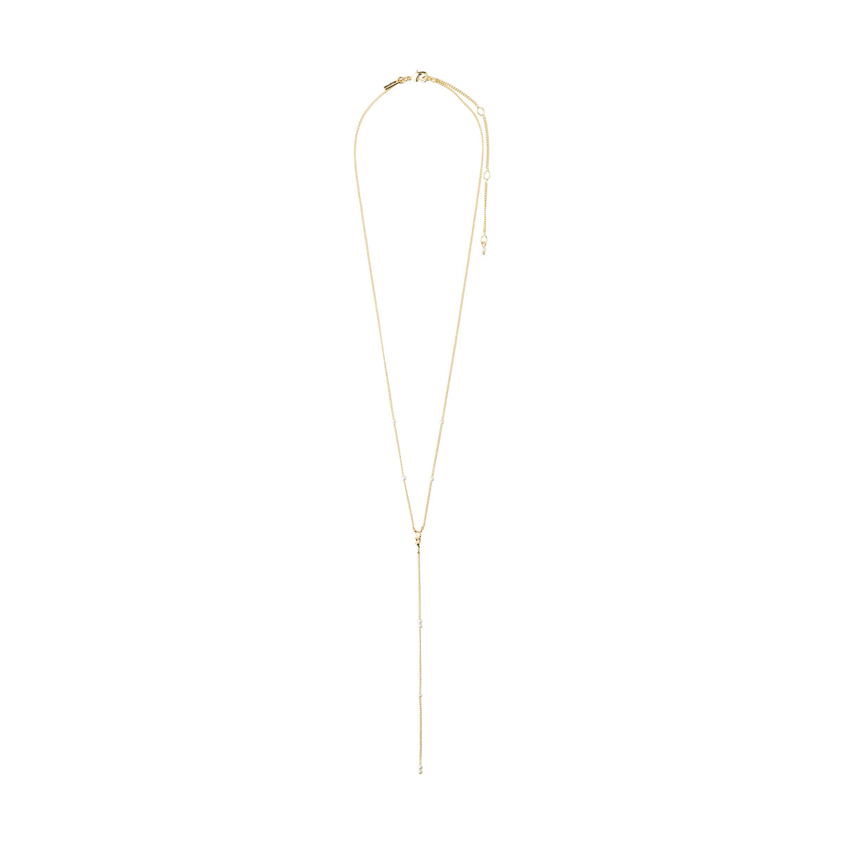 ERON Y-necklace gold-plated