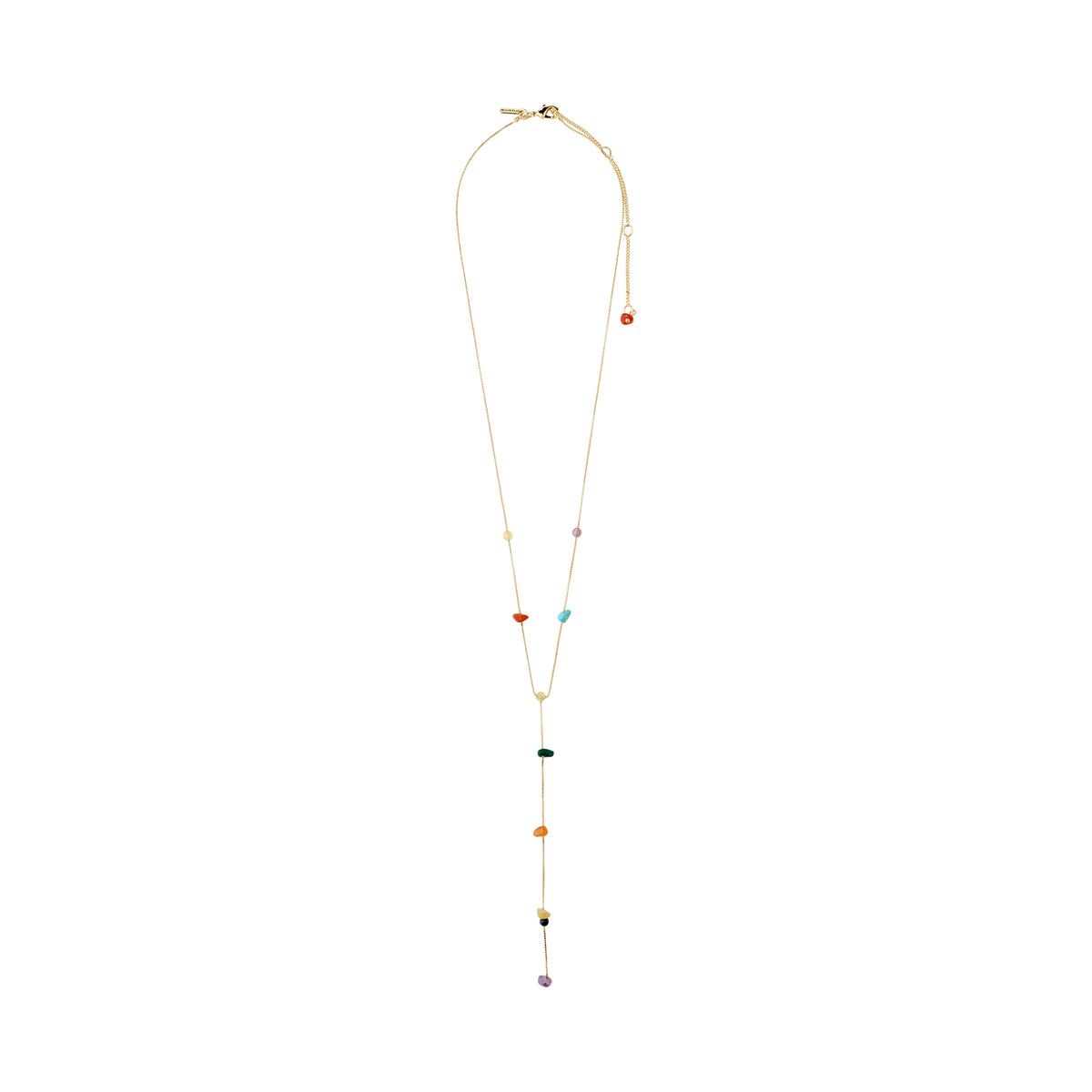 NARI Y-necklace gold-plated