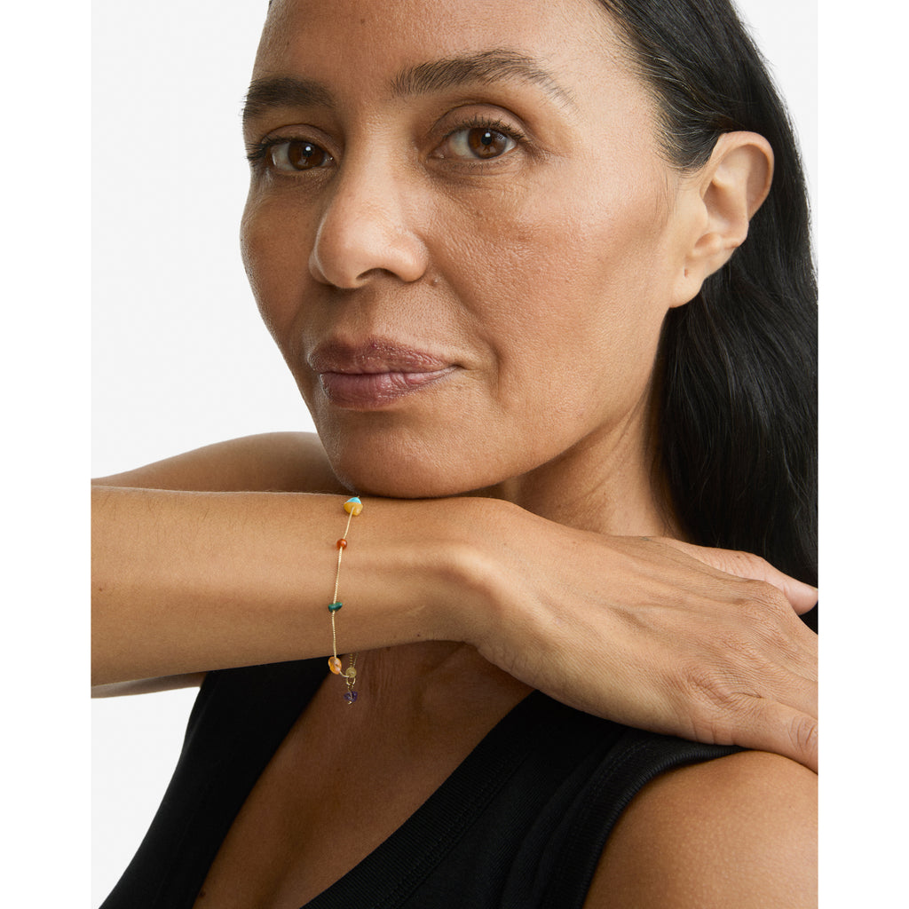 NARI armband guldpläterad