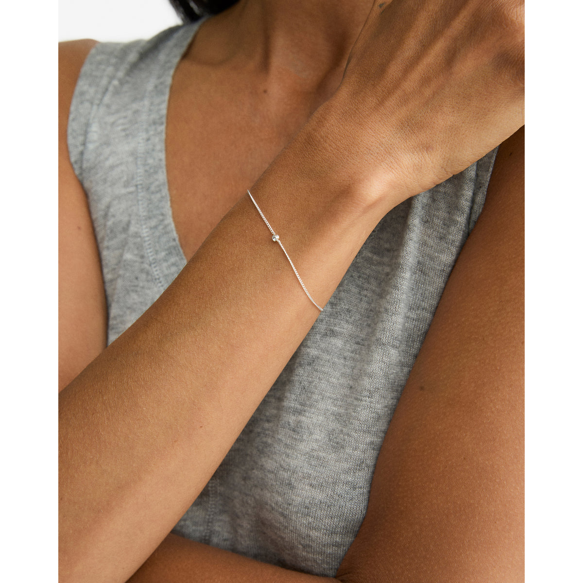 LUMI bracelet silver-plated