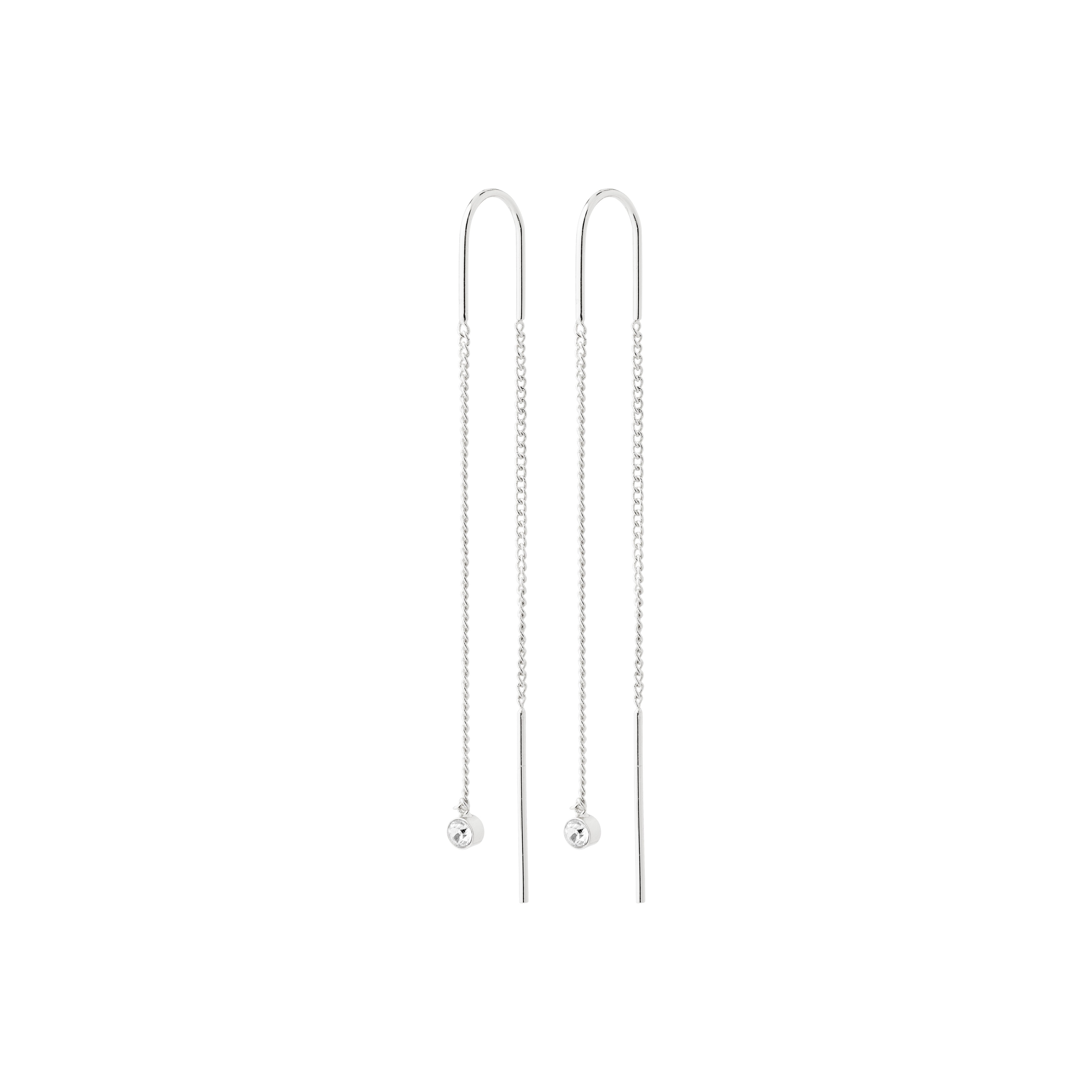 LUMI chain earrings silver-plated