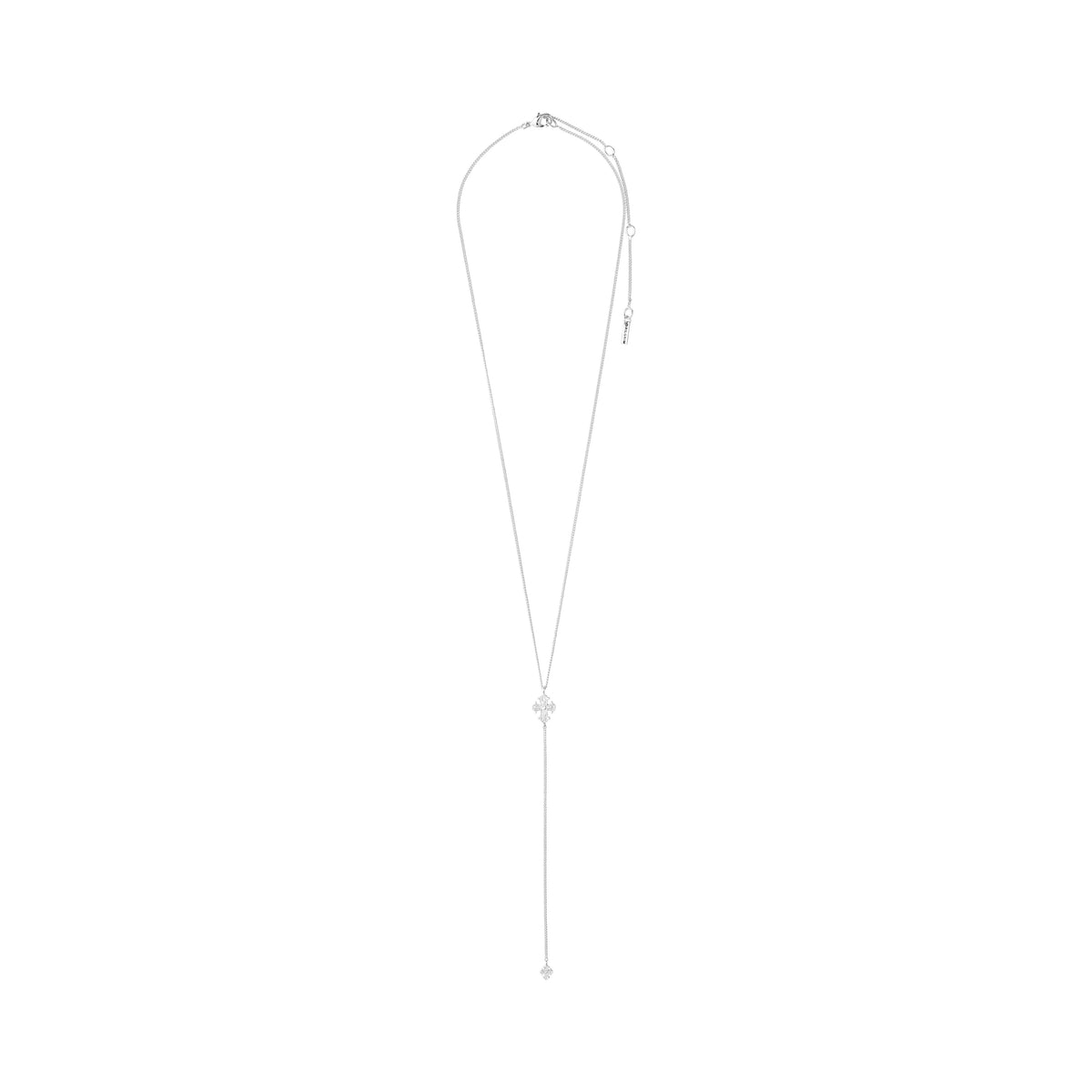 DAGMAR Y-necklace silver-plated