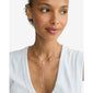 DAGMAR Y-necklace silver-plated