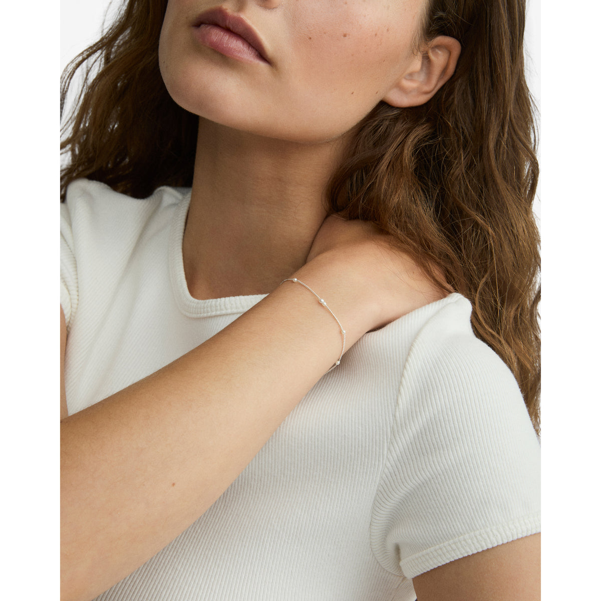 ERON bracelet silver-plated