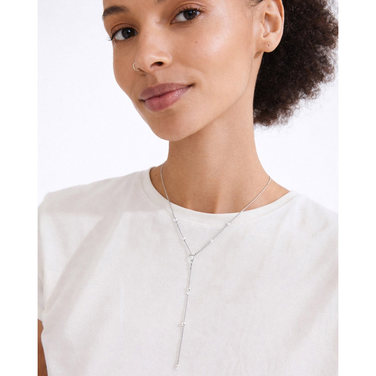 ERON halskjede sølvbelagt