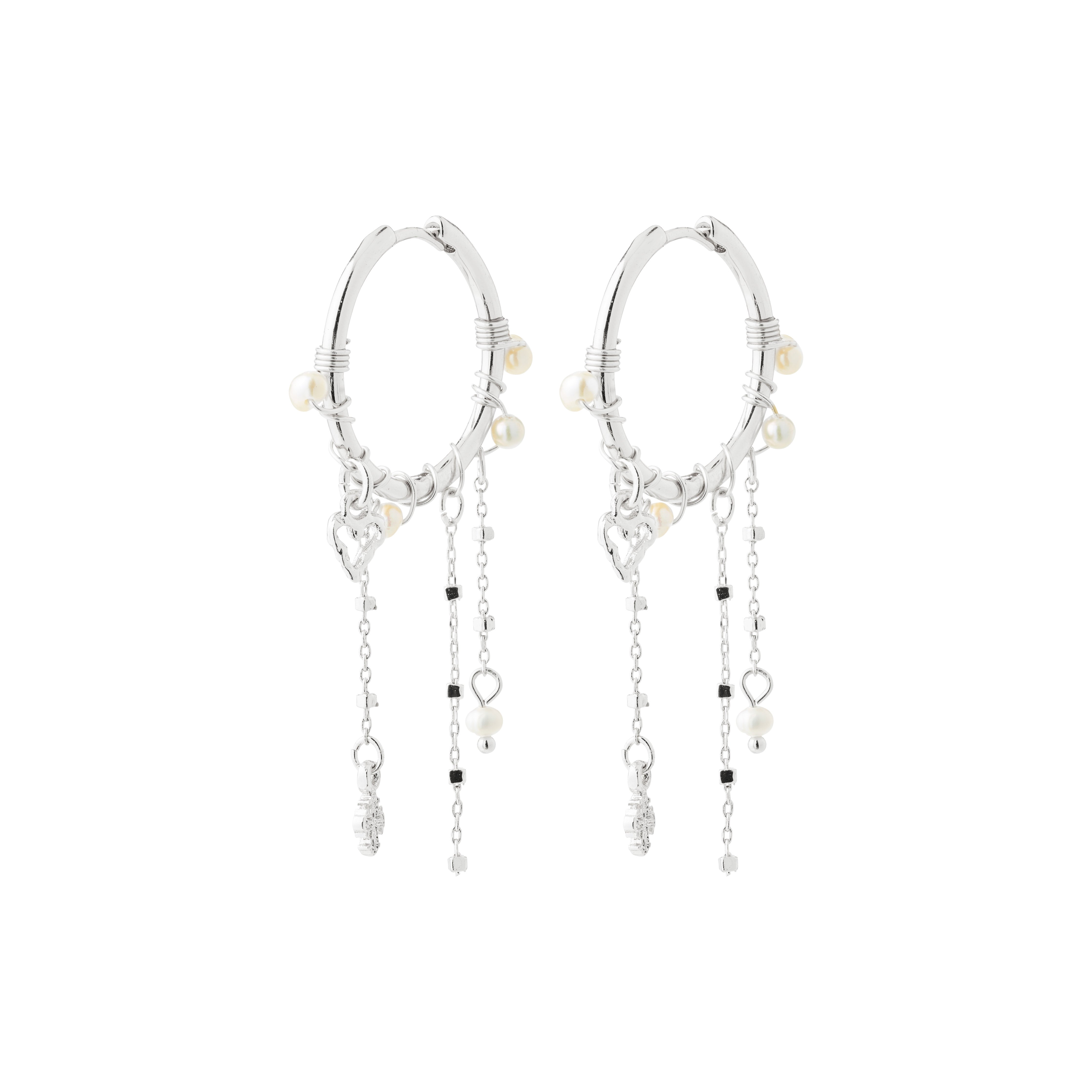 DAGMAR earrings silver-plated
