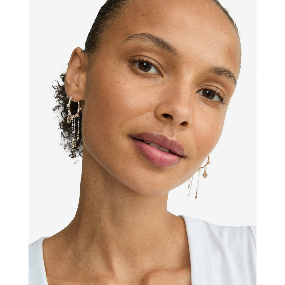 DAGMAR earrings silver-plated