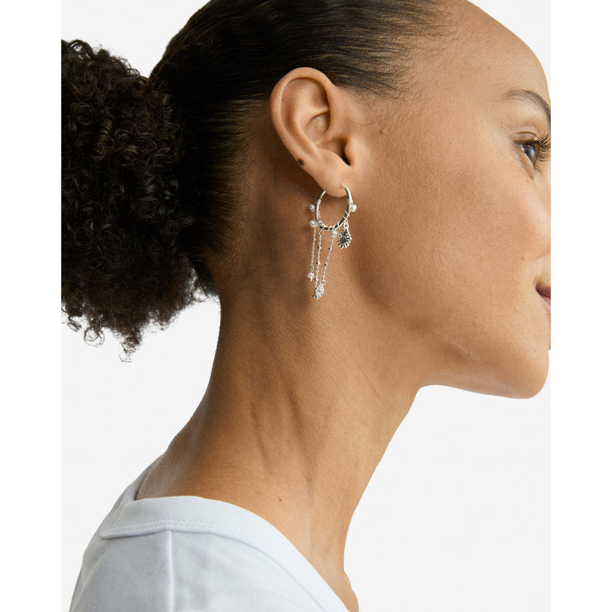 DAGMAR earrings silver-plated