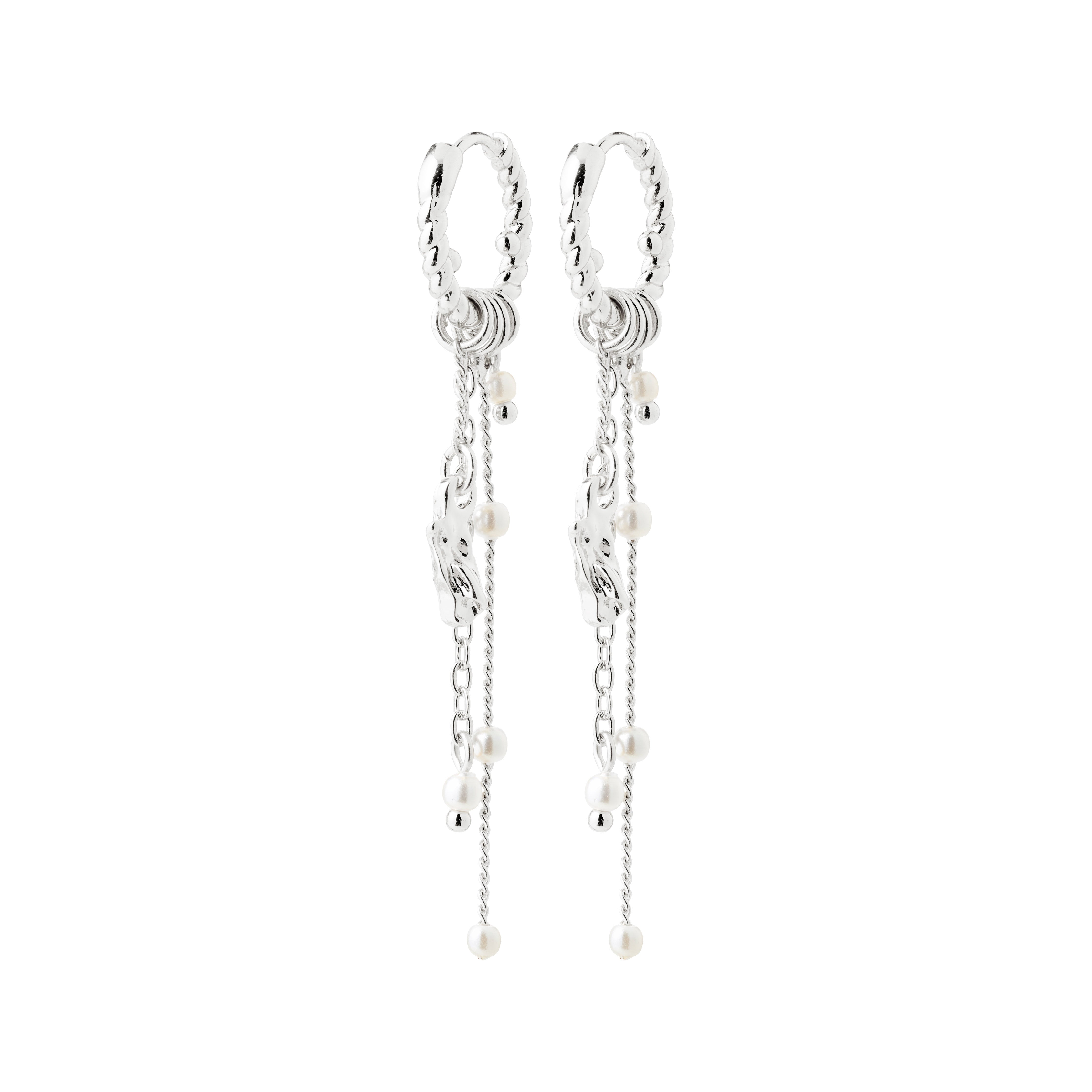 ERON earrings silver-plated