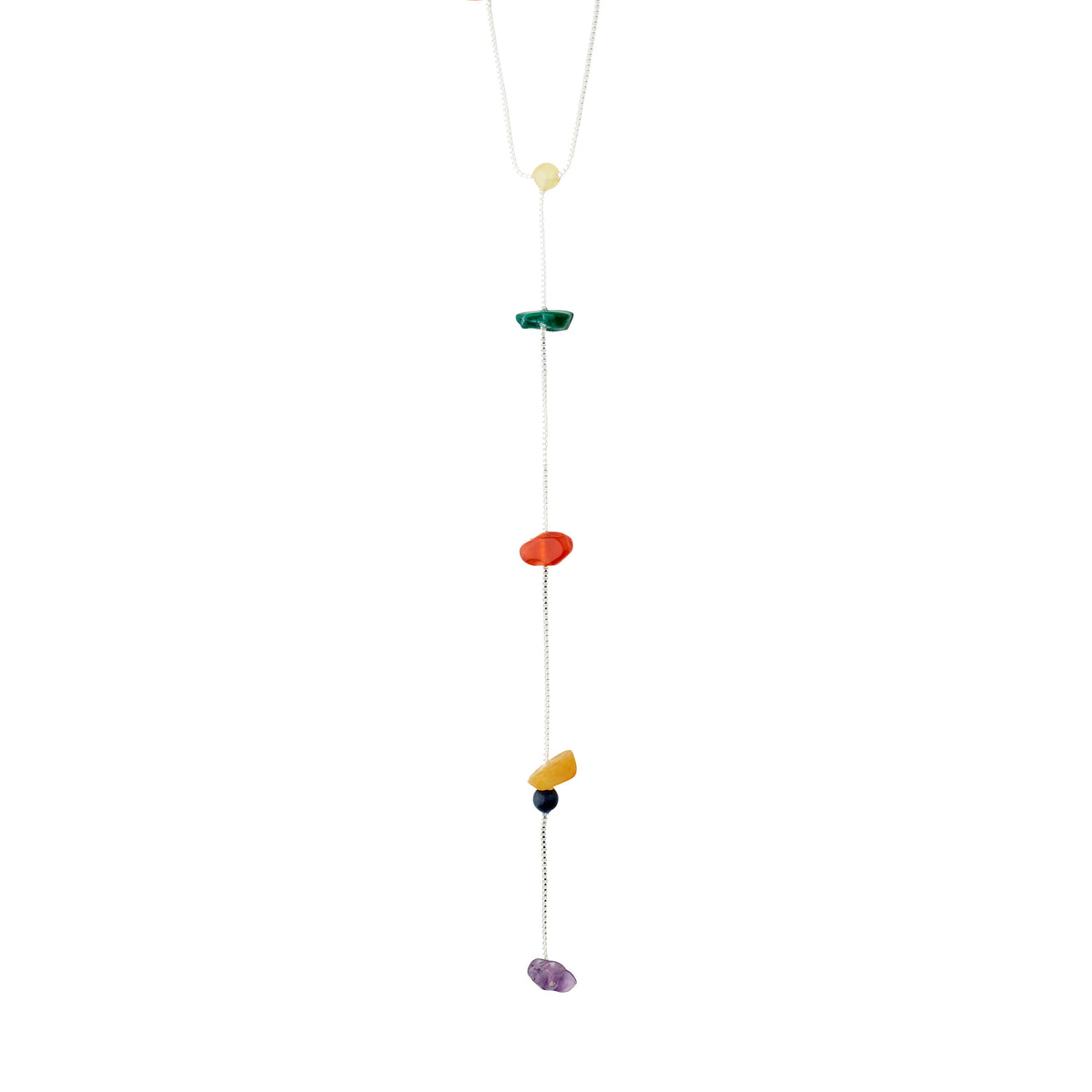 NARI Y-necklace silver-plated
