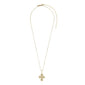 DAGMAR recycled pendant necklace gold-plated
