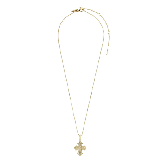 DAGMAR recycled pendant necklace gold-plated