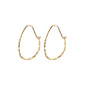 OLENA recycled earrings gold-plated