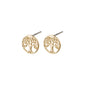 GEORGINA recycled earstuds gold-plated