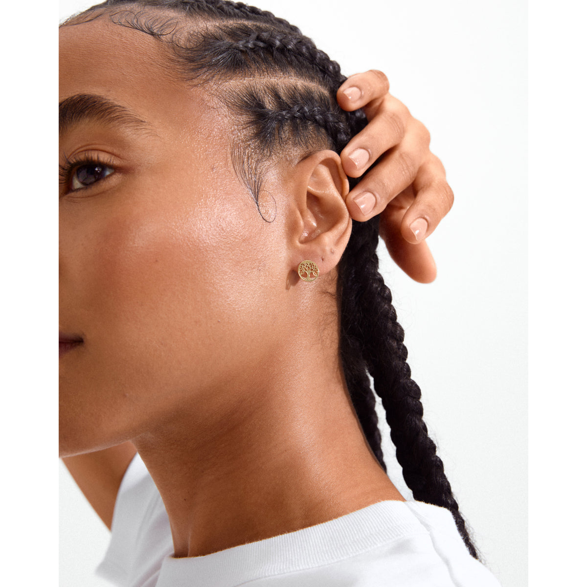 GEORGINA earstuds gold-plated