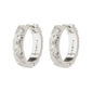 ELFRIDA recycled hoop earrings silver-plated
