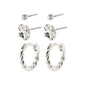 EMANUELLE recycled earrings 3-in-1 set silver-plated