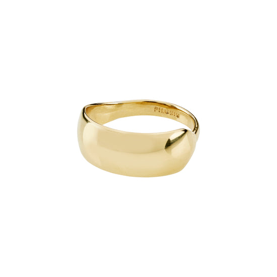 DAISY återvunnen ring guldpläterad