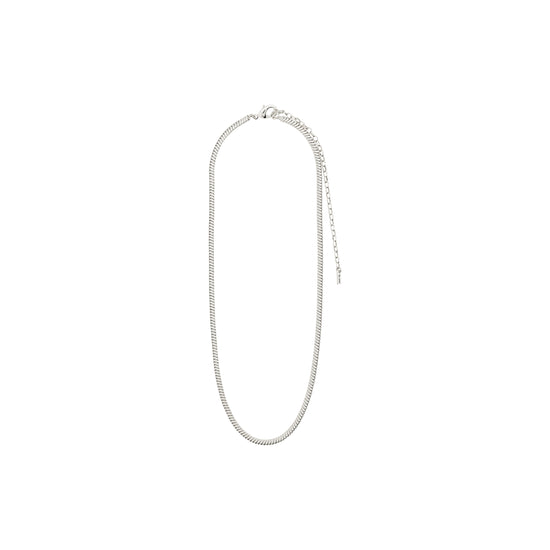 DOMINIQUE återvunnet halsband silverpläterat