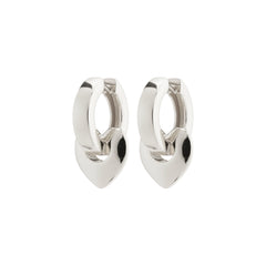 IOKASTE chunky hoops silverpläterade