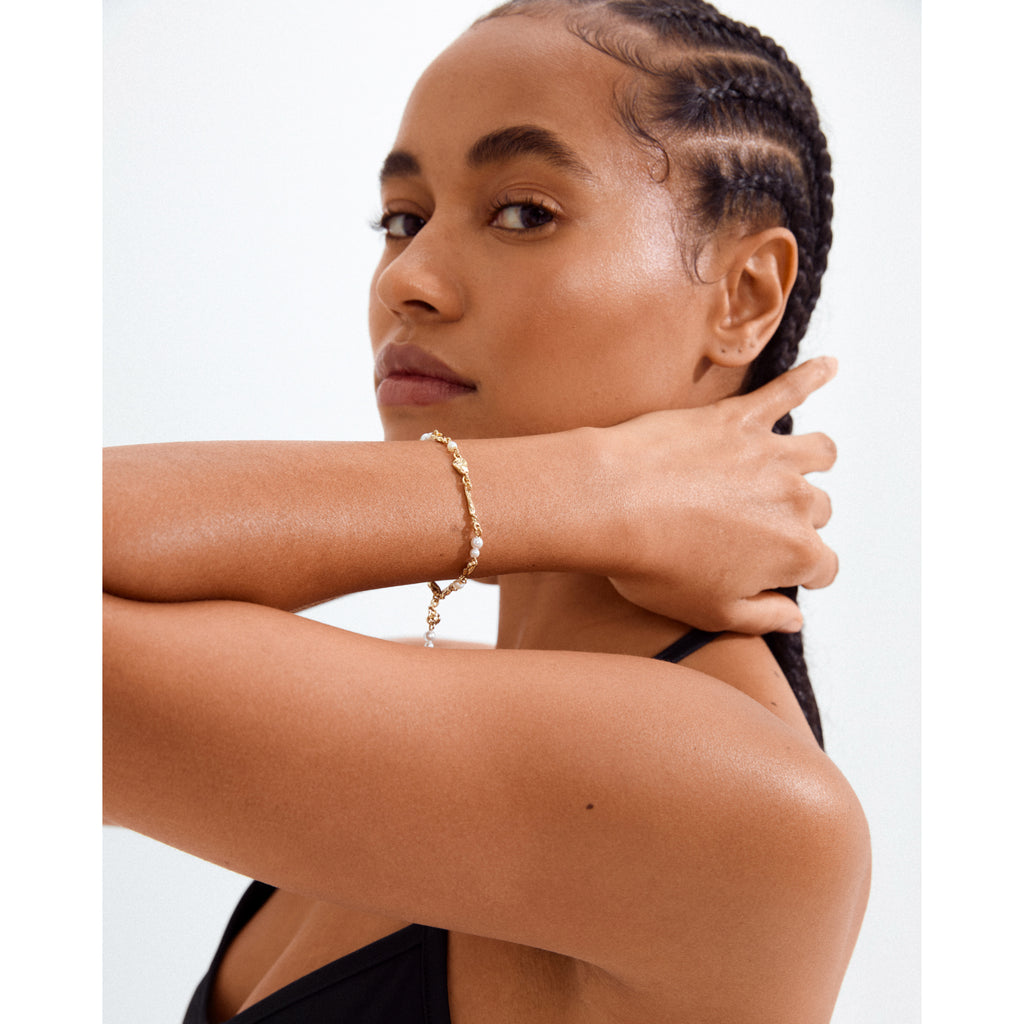 SLOAN bracelet gold-plated