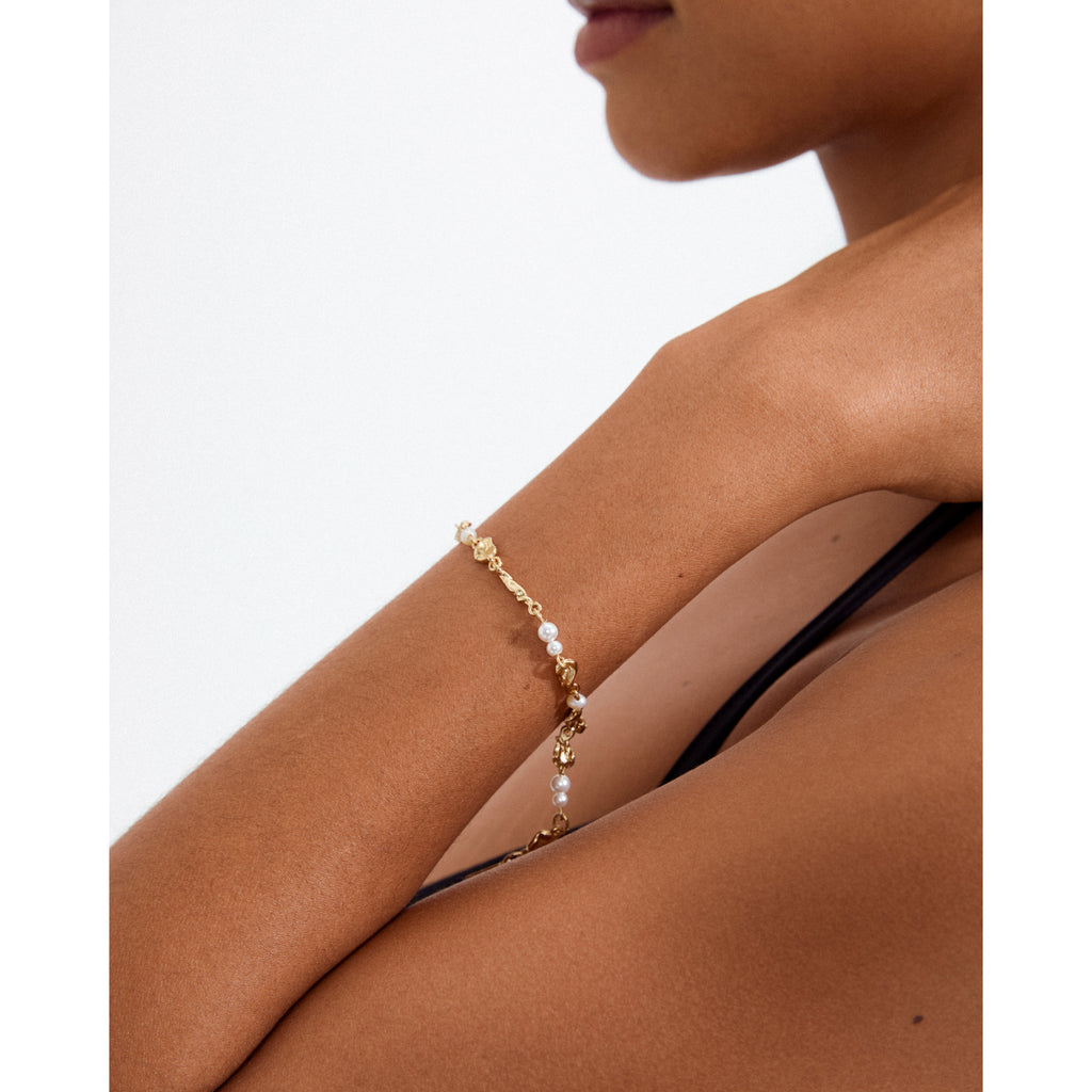 SLOAN bracelet gold-plated