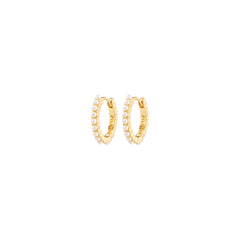 KALIA hoop earrings gold-plated