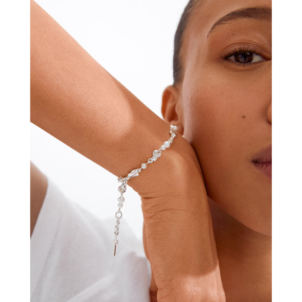 SLOAN bracelet silver-plated