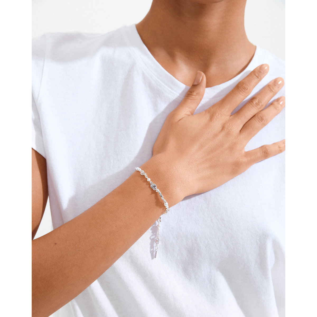 SLOAN bracelet silver-plated