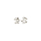 AIKO earrings silver-plated: Sculptural, organic squiggle-shaped ear cuffs with polished finish, offering a modern take on classic hoops, perfect for versatile, stylish looks.