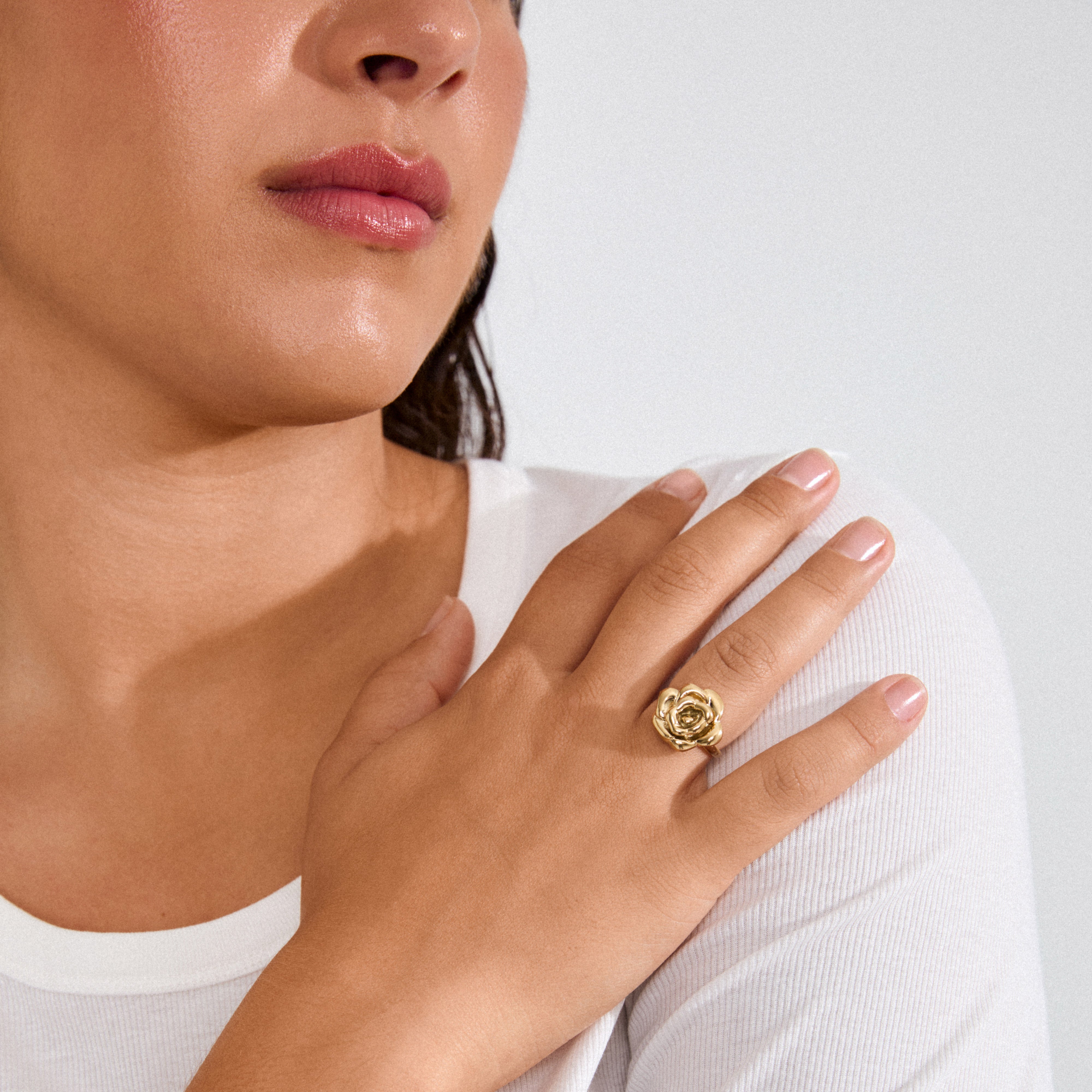 JOYCE ring gold-plated