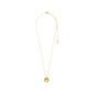 JUANNA necklace gold plated with Tree of Life pendant on fine chain, featuring a lobster-claw clasp and adjustable extender, embodies strength and connection.