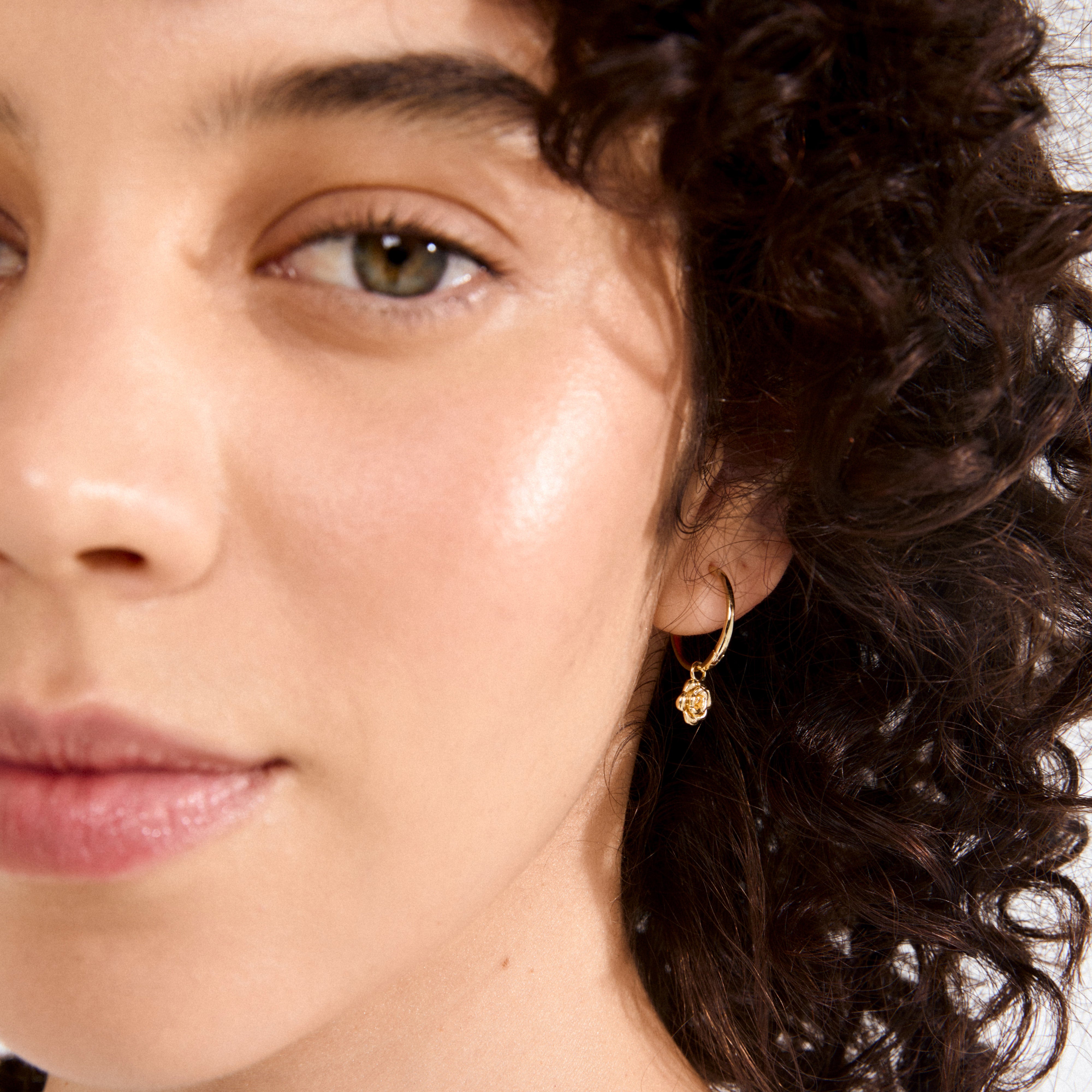 JOYCE øreringe guldbelagt