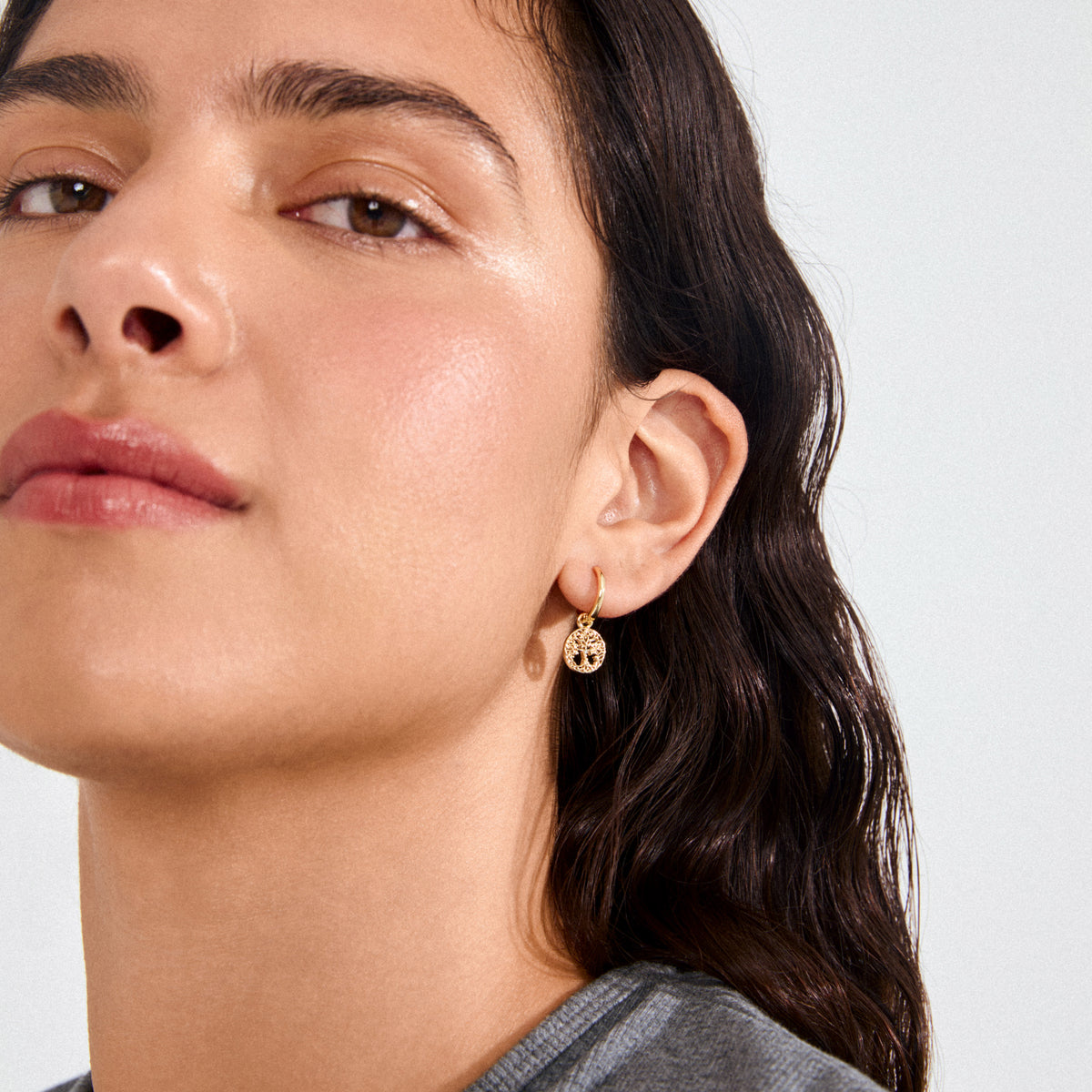 JUANNA earrings gold-plated