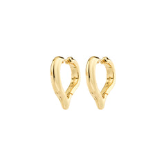 IRIS earrings gold-plated