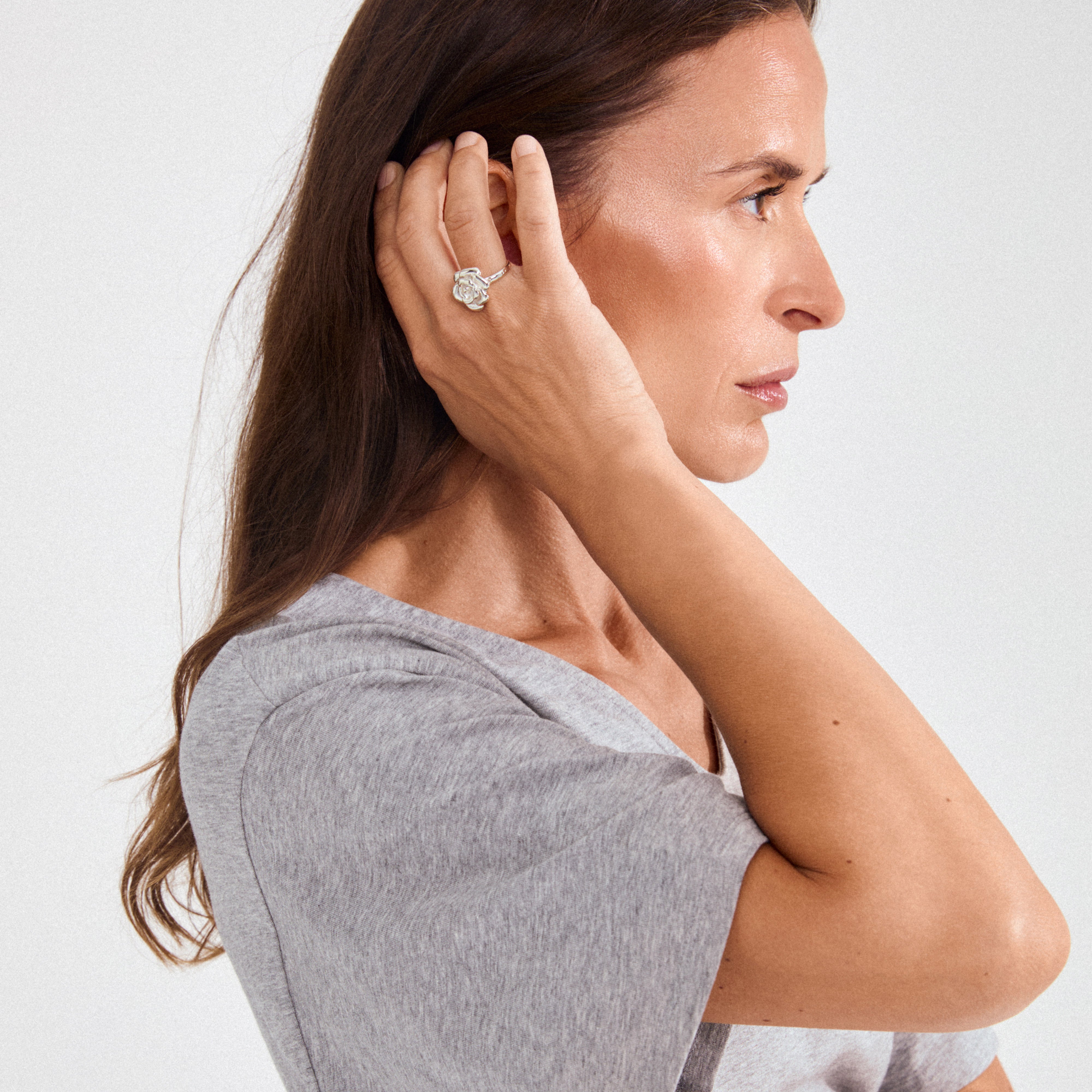 JOYCE ring silver-plated