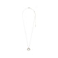 JUANNA necklace silver-plated with a delicate chain and openwork “tree of life” pendant, symbolizing strength and connection, featuring an adjustable extension clasp.