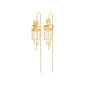 TYRAN earrings gold-plated