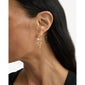 TYRAN earrings gold-plated